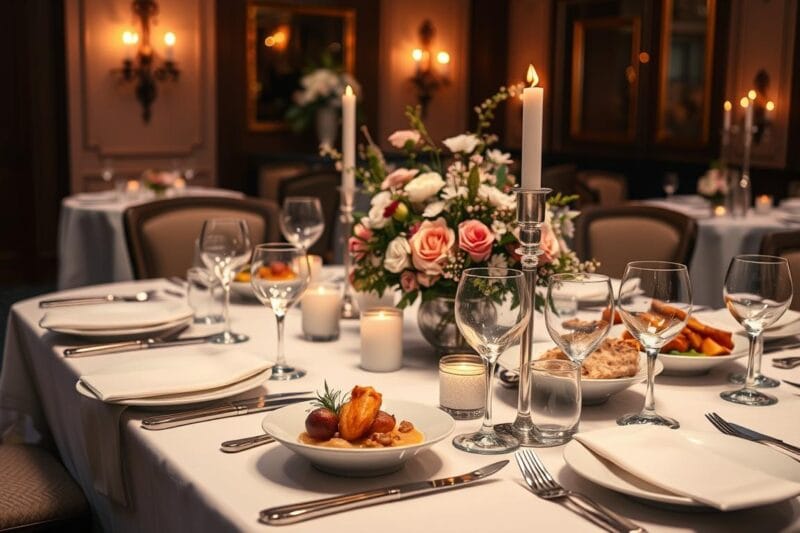 menu para ocasiões especiais