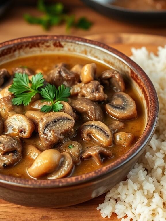 Estrogonofe de Carne Cremoso