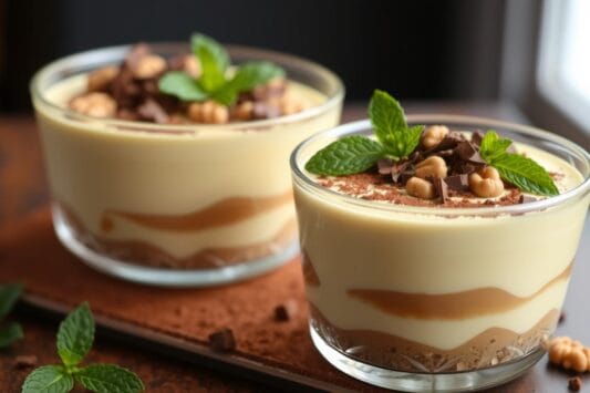 PAvê de doce de leite