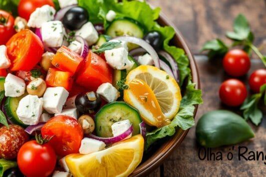 Salada Mediterrânea