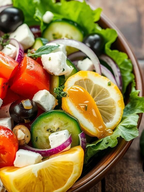 Salada Mediterrânea