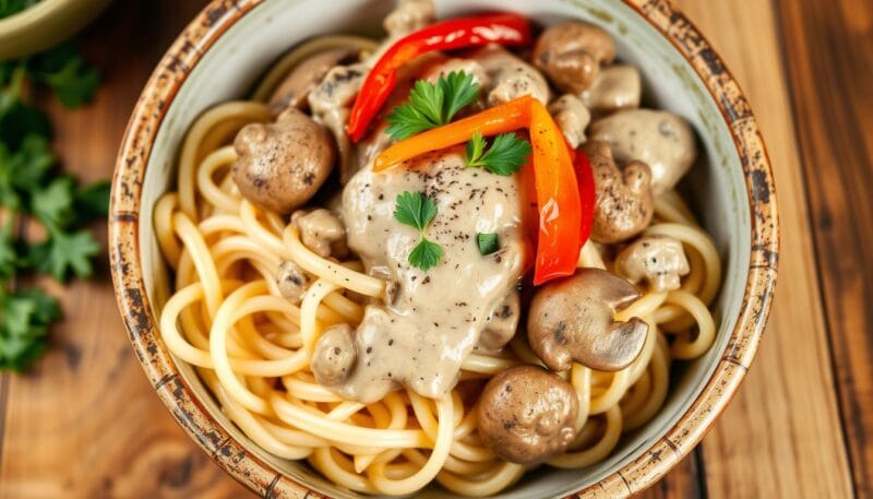 estrogonofe vegetariano