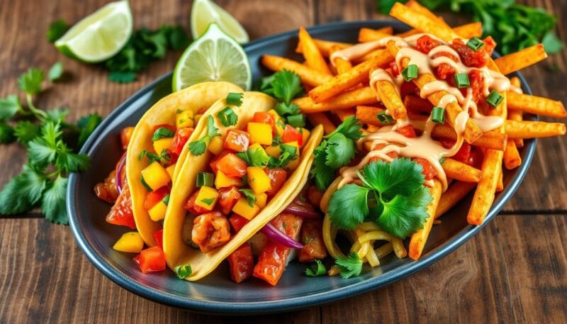 imagem de fusão de alimentos