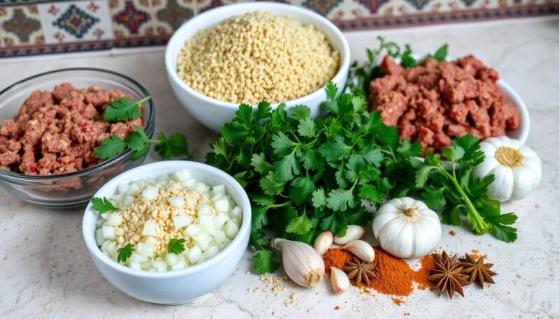 ingredientes do quibe