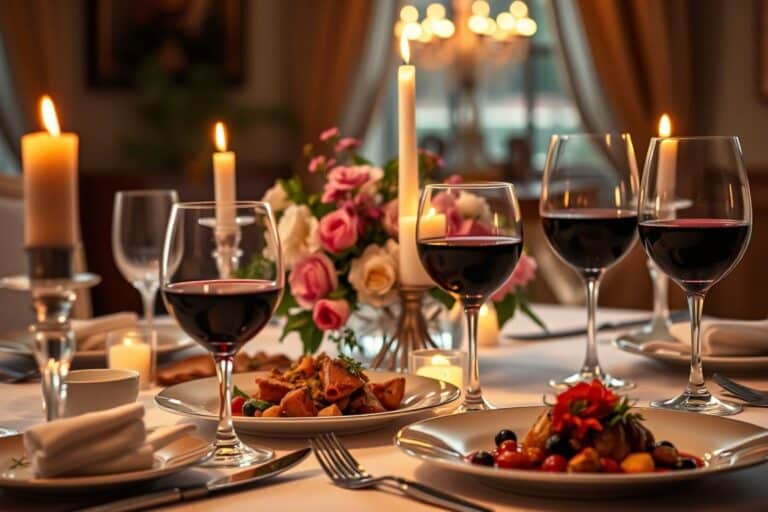 jantar a luz de velas, ocasiões especiais