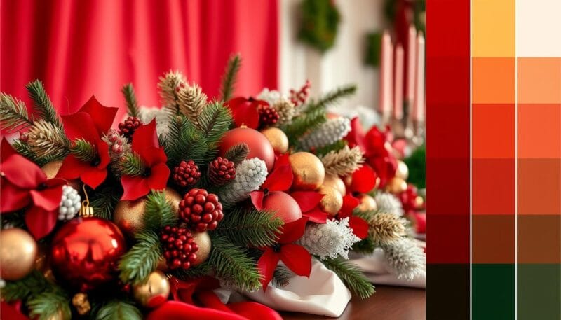 paleta de cores natalinas