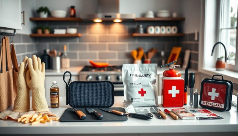 segurança na cozinha