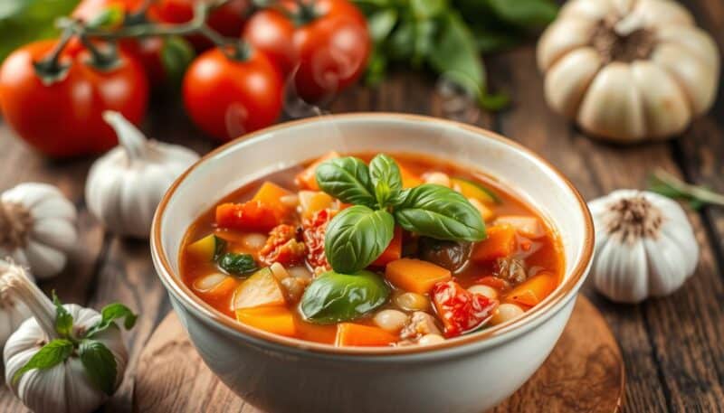 sopa minestrone