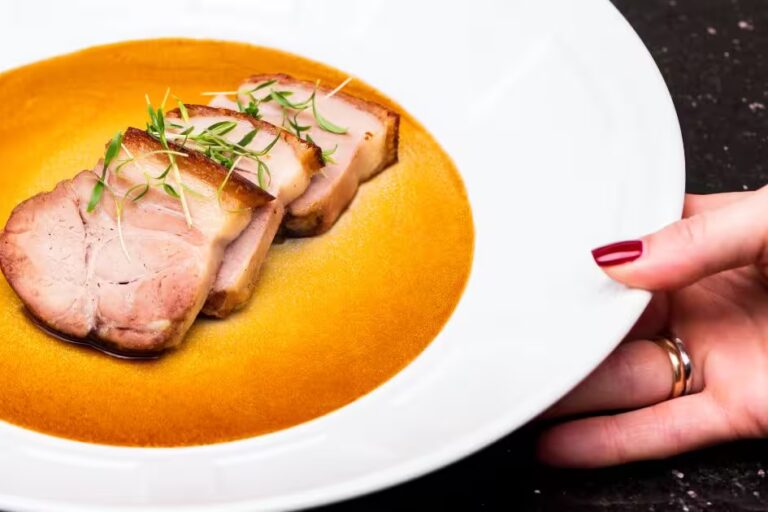 Tender com Molho de Laranja